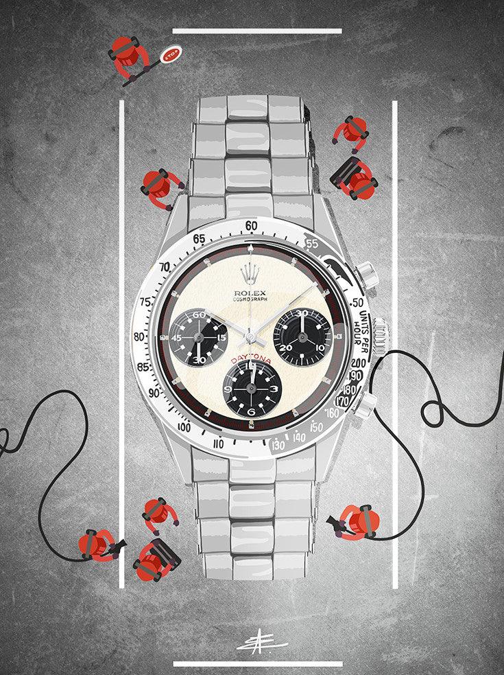 Watchoniste X MisterChrono art printing - | MisterChrono Singapore