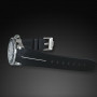 Rubber B strap M107 Black/White with buckle