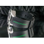 Rubber B strap M107 Black /Green with buckle