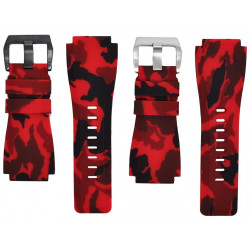 Horus Camouflage Rubber for Bell&Ross red