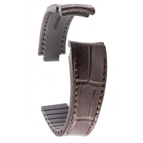 R-Strap - Alligator strap for Rolex - Dark brown