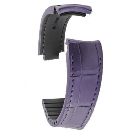 R-Strap - Alligator strap for Rolex - Purple