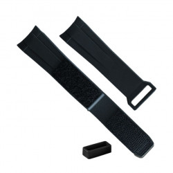 Rubber B V113 Black Velcro Series