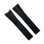 Rubber B strap M101 Black/Red
