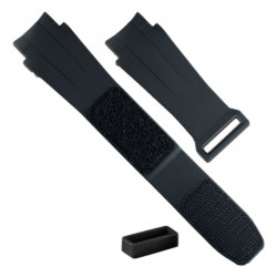 Rubber B V117 Black Velcro Series