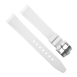 Rubber B Strap M316 White with buckle