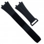 Rubber B Strap APV41 Black for Audemars Piguet Royal Oak 41mm on Bracelet - Velcro Series