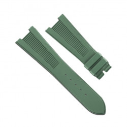 Rubber B strap PK77 for Patek Philippe Nautilus Military Green