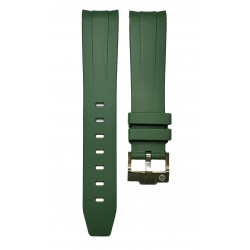 Rubber strap for Omega MoonSwatch - Green