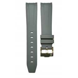 Rubber strap for Omega MoonSwatch - Grey