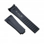 Rubber B Strap for Rolex Air-King 126900 - M215 Black