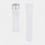 Rubber strap texture for Omega MoonSwatch - white