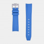 Rubber strap texture for Omega MoonSwatch - blue