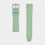 Rubber strap texture for Omega MoonSwatch - green