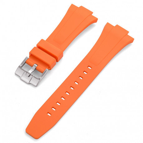 Rubber strap for Tissot PRX - Orange