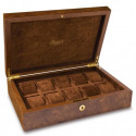 Walnut watch box by Rapport London for 5 or 10 watches