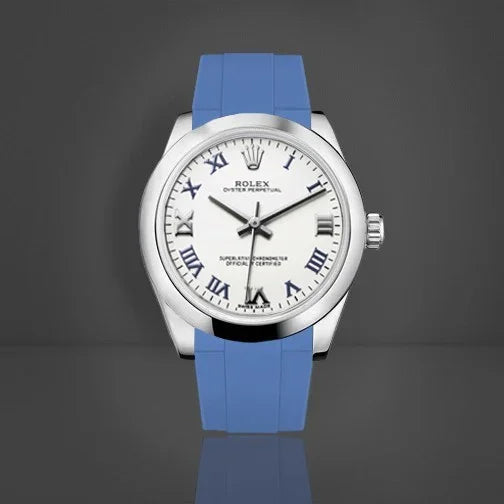 Rubber B Strap M316 Blue sky with buckle - detail