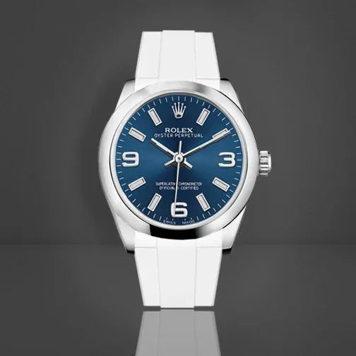 Rubber B Strap M216 White - detail