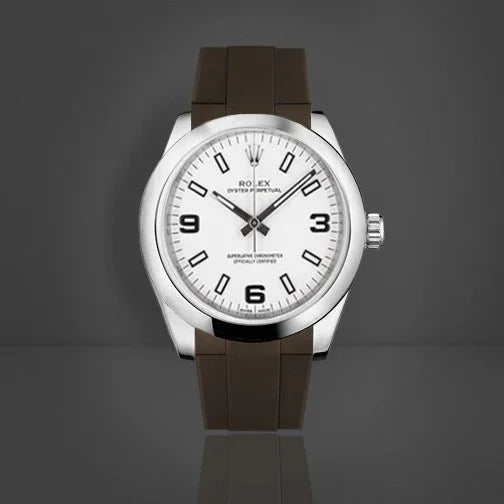 Rubber B Strap M216 Brown - detail