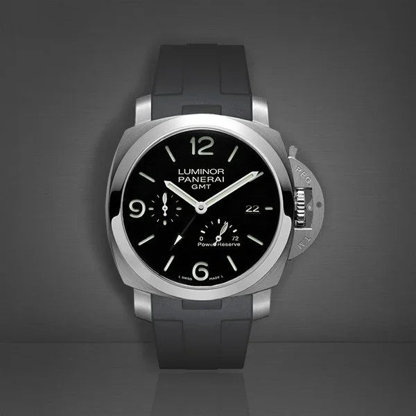 RubberB Strap Black Luminor 44 mm 1950 Type II - detail