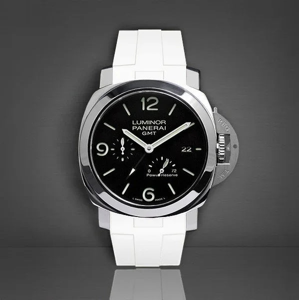 RubberB Strap White for Luminor 44 mm 1950 Type II - detail