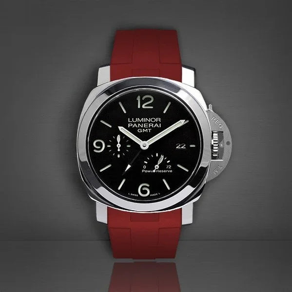 RubberB Strap Red for Luminor 44 mm 1950 Type II - detail