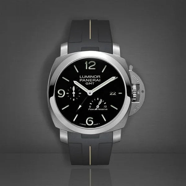 RubberB Strap Black/Sand for Luminor 44 mm 1950 Type II - detail