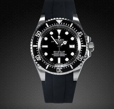 Rubber B V117 Black Velcro Series