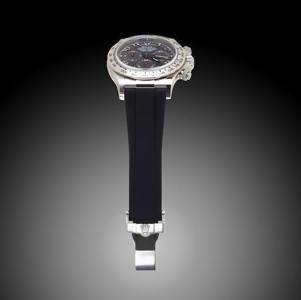 Rubber B strap M101 Black/Brown