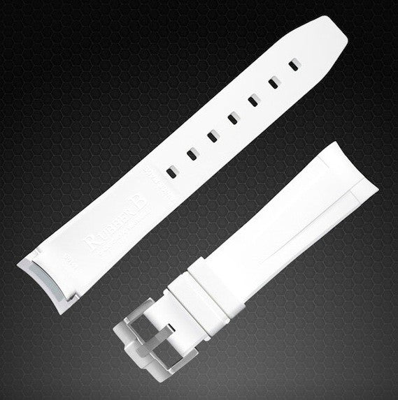 Rubber B strap M106CD White with buckle