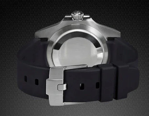 RubberB M106CD Blue with buckle Strap - view 5