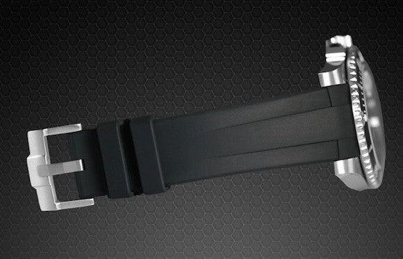 RubberB M106CD Blue with buckle Strap - view 6