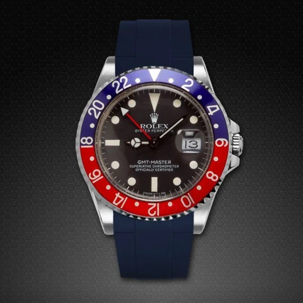 RubberB M106 Blue with buckle Strap - view 3