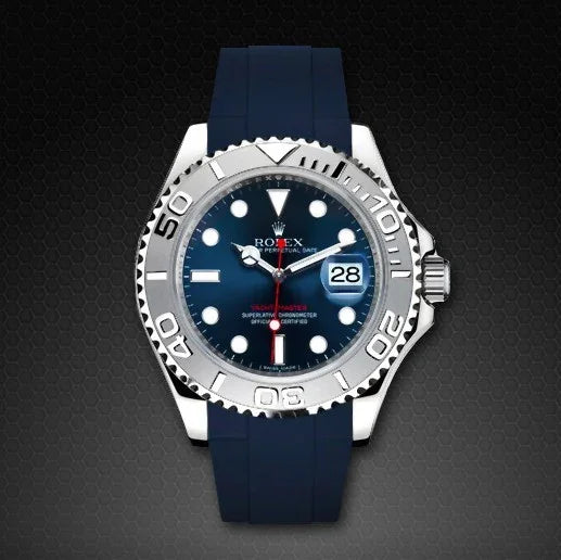 RubberB M106 Blue with buckle Strap - view 4