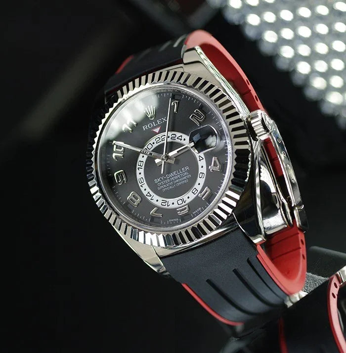 RubberB M110 Black/Red Strap - view 5