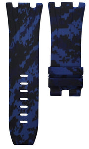 Horus Camouflage Rubber Digital Blue for APROO 44mm