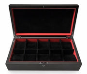 KronoKeeper black Ash 10 watch box