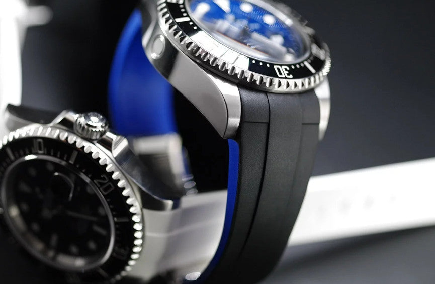 Rubber B M208 Black/Blue for DSSD 126660