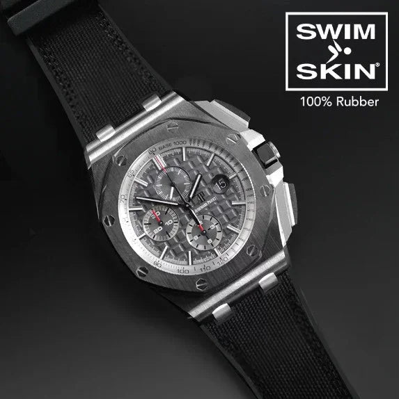 RubberB Sailcloth SwimSkin APC44 Black Strap - detail