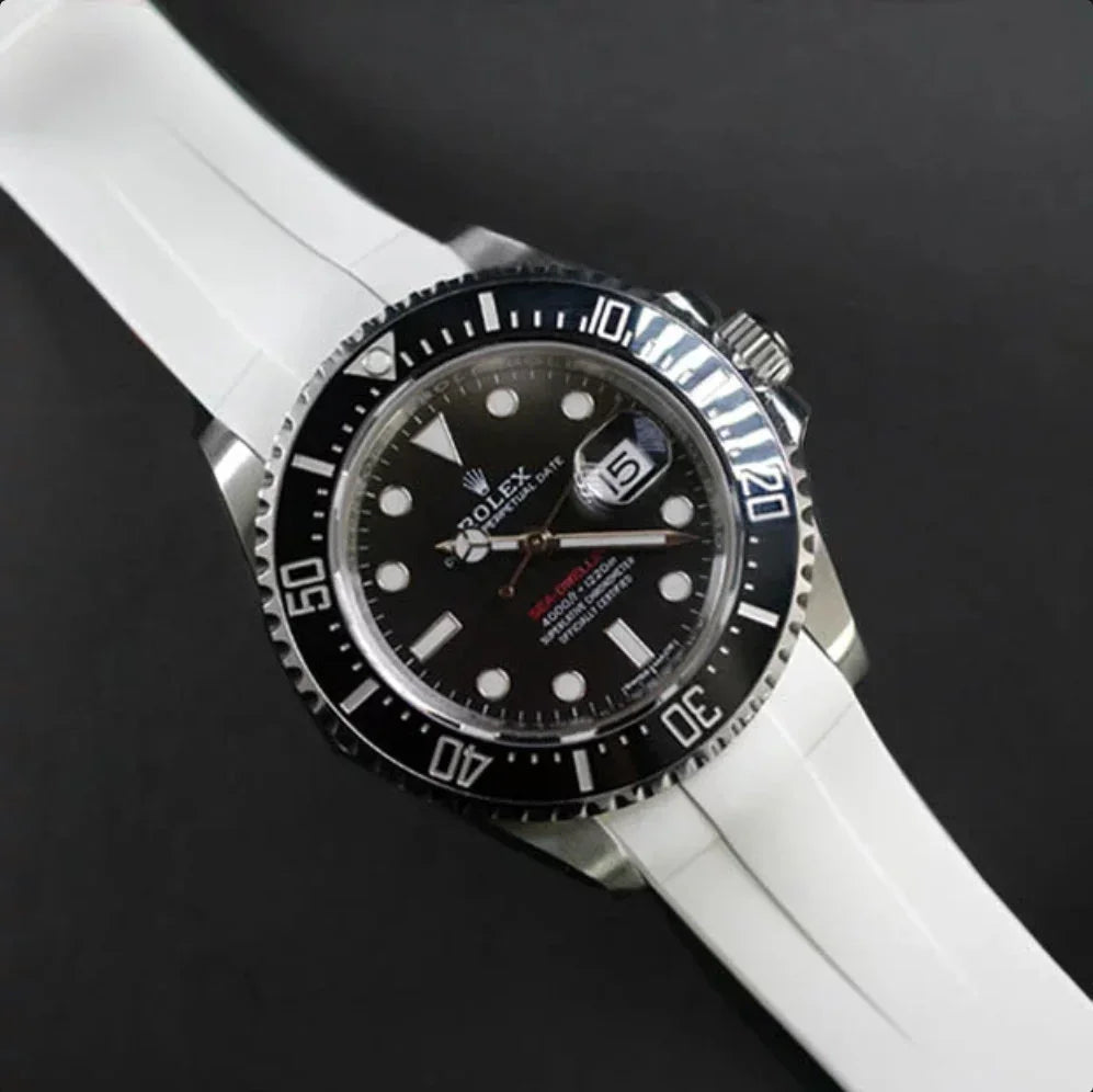 RubberB M113 White with buckle Strap - view 3