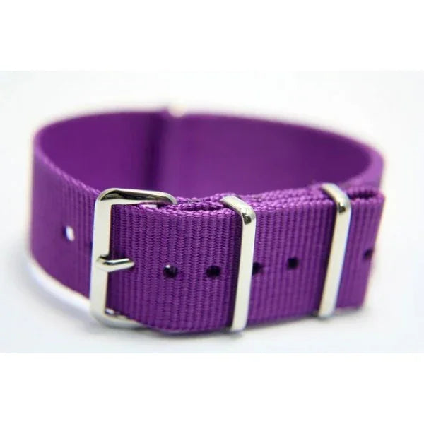 Watch NATO strap purple - NATO nylon watch strap