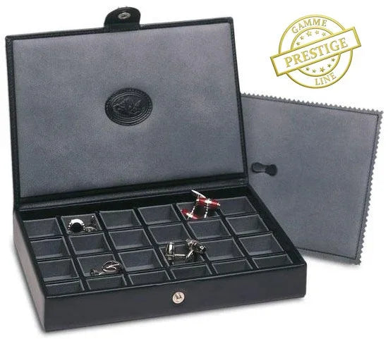 Underwood London Cufflinks Box for 24 pairs - watch accessory