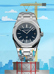 Watchoniste X MisterChrono art printing - skyscraper - 50x70 - watch accessory