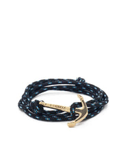 Gold plated anchor bracelet