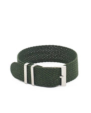 Kronokeeper Perlon strap - Green - NATO nylon watch strap