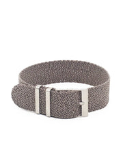 Kronokeeper Perlon strap - Light grey - NATO nylon watch strap