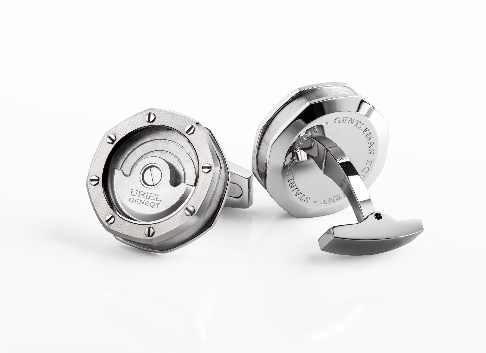 UG Octa Cufflinks - Steel