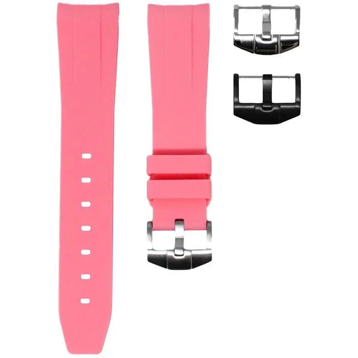Horus Rubber strap Pink - rubber watch strap