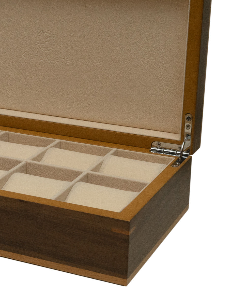 Clipperton 10 watch box in brown wood
