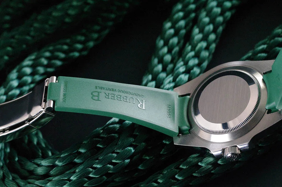 RubberB M104 Pine Green Strap - view 4